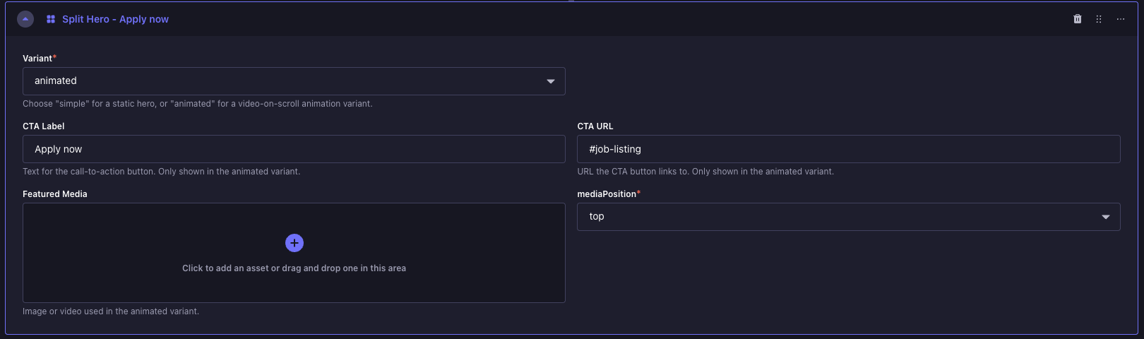 CTA URL Example