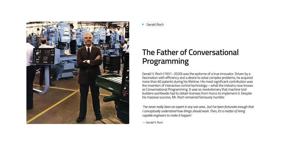 Website view - Split Section with Media